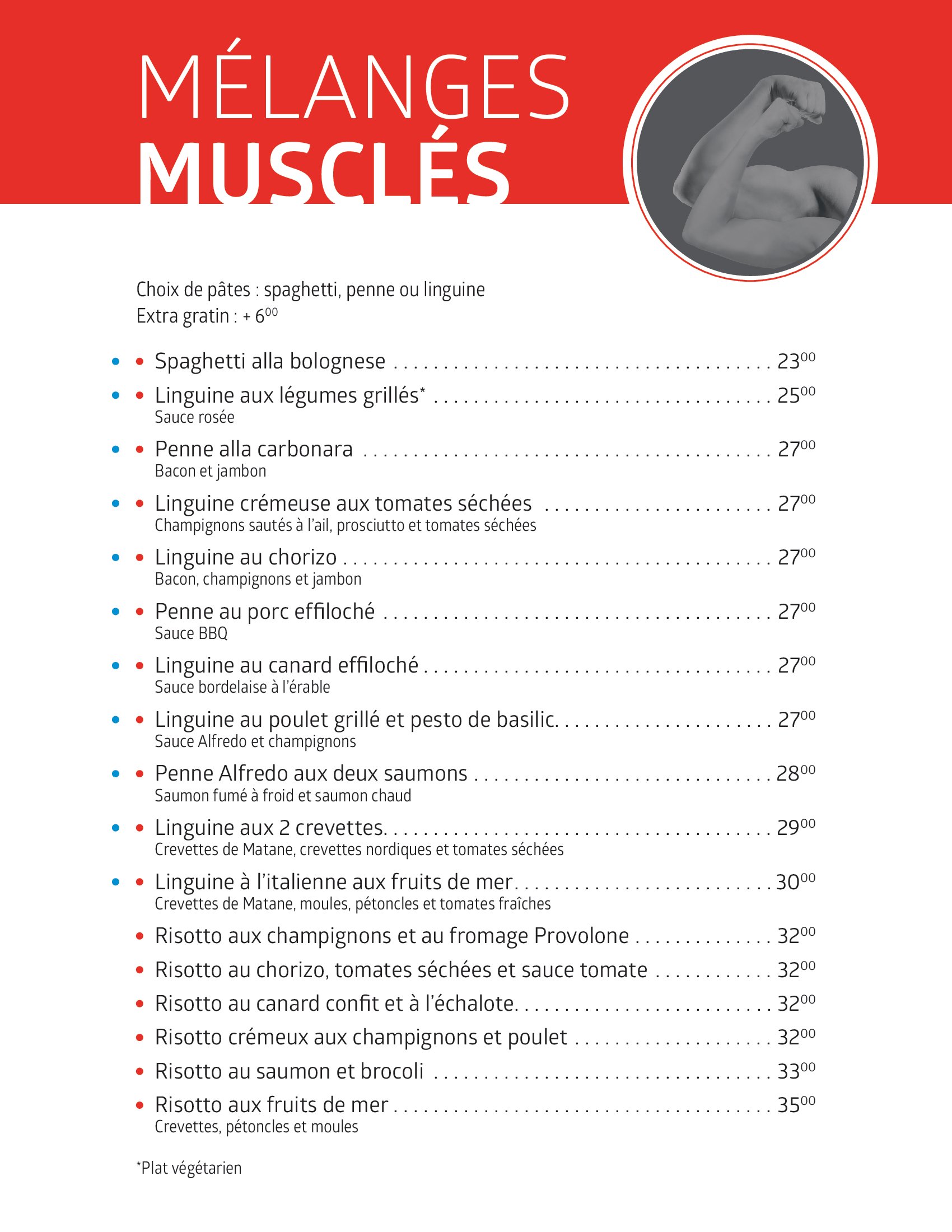 melanges muscles